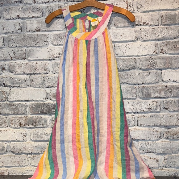 C&C California Dresses & Skirts - Linen C&C California Multicolor Striped Dress